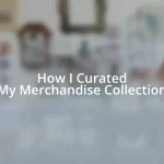 How I Curated My Merchandise Collection